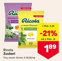 MPreis Ricola Zuckerl Angebot