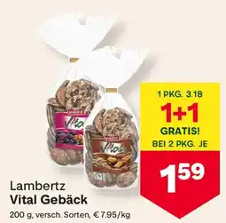 MPreis Lambertz Vital Gebäck Angebot
