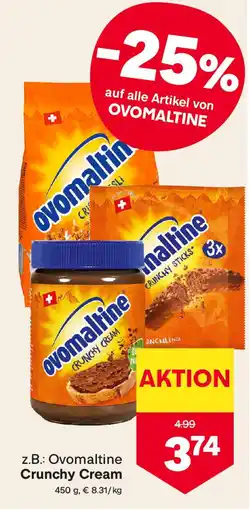 MPreis Ovomaltine Crunchy Cream Angebot