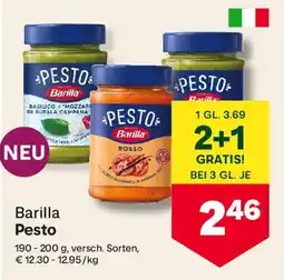 MPreis Barilla Pesto Angebot