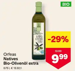 MPreis Orfeas Natives Bio-Olivenöl extra Angebot