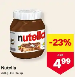 MPreis Nutella Angebot