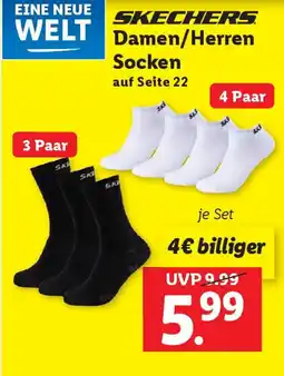 Lidl Damen/Herren Socken Angebot