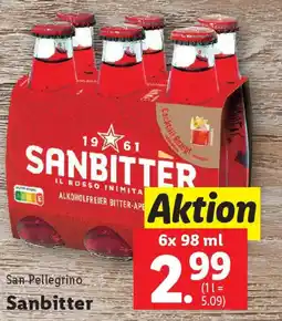 Lidl San Pellegrino Sanbitter Angebot