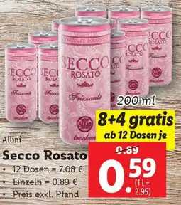 Lidl Allini Secco Rosato Angebot