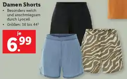 Lidl Damen Shorts Angebot