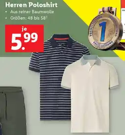 Lidl Herren Poloshirt Angebot