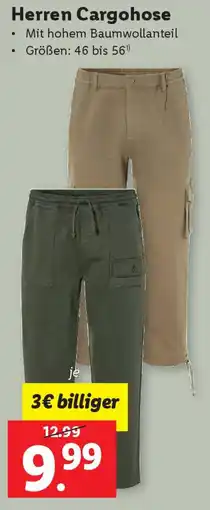 Lidl Herren Cargohose Angebot