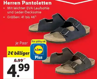 Lidl Herren Pantoletten Angebot