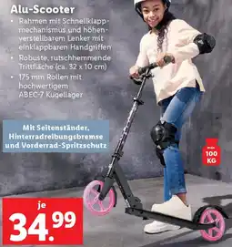 Lidl Alu-Scooter Angebot