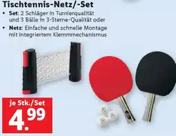 Lidl Tischtennis Netz Set Angebot
