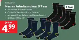 Lidl Herren Arbeitssocken Angebot