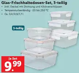 Lidl Glas-Frischhaltedosen-Set Angebot