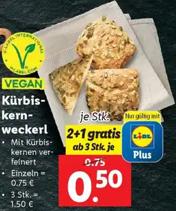 Lidl Kürbiskern weckerl Angebot
