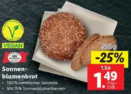 Lidl Sonnen blumenbrot Angebot