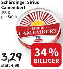 Der Grissemann Schärdinger Sirius Camembert Angebot