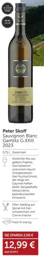 Weinwelt Interspar Peter Skoff Sauvignon Blanc Gamlitz G.XXIII 2023 Angebot