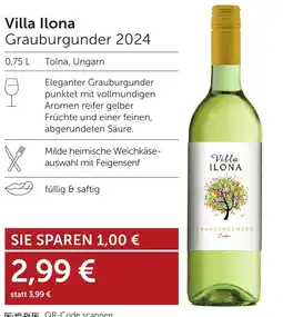Weinwelt Interspar Villa Ilona Grauburgunder 2024 Angebot