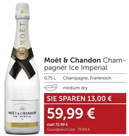 Weinwelt Interspar Moët & Chandon Cham- pagner Ice Imperial Angebot