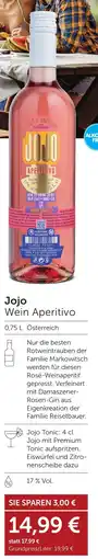 Weinwelt Interspar Jojo Wein Aperitivo Angebot
