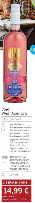 Weinwelt Interspar Jojo Wein Aperitivo Angebot