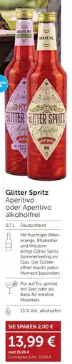 Weinwelt Interspar Glitter Spritz Aperitivo oder Aperitivo alkoholfrei Angebot