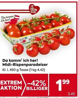 Billa Midi Rispenparadeiser Angebot