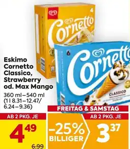 Billa Eskimo Cornetto Classico Strawberry od Max Mango Angebot