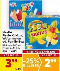 Billa Nestlé Pirulo Kaktus, Watermelon Angebot