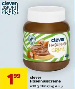 Billa Haselnusscreme Angebot