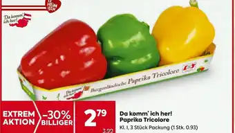 Billa Paprika Tricolore Angebot