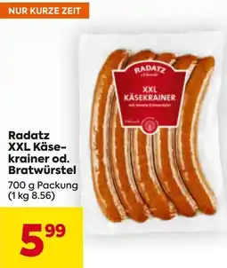 Billa Radatz XXL Käse krainer od Bratwürstel Angebot