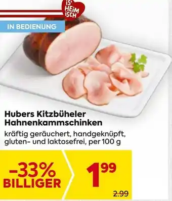 Billa Hahnenkammschinken Angebot