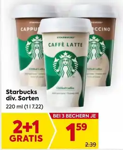 Billa Starbucks Angebot