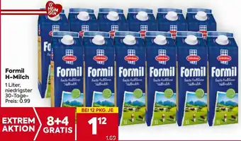 Billa Formil H-Milch Angebot
