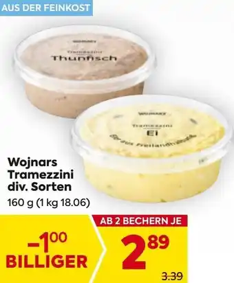 Billa Wojnars Tramezzini Angebot