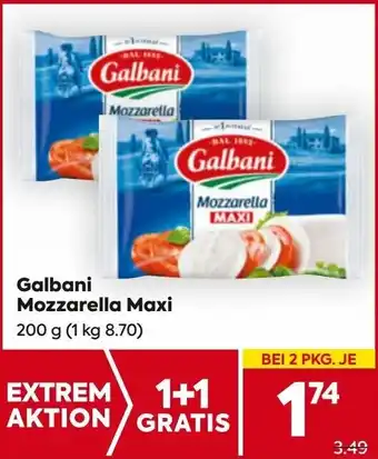 Billa Galbani Mozzarella Maxi Angebot