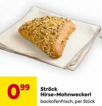 Billa Ströck Hirse-Mohnweckerl backofenfrisch Angebot