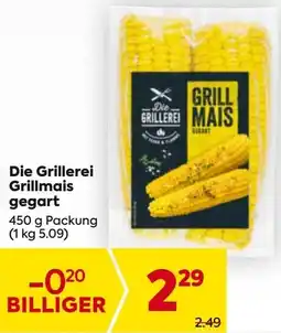 Billa Die Grillerei Grillmais gegart Angebot