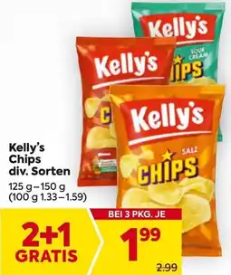 Billa Kelly's Chips Angebot