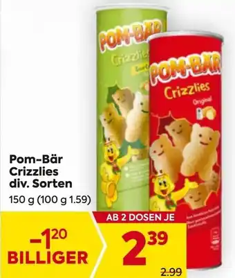 Billa Pom-Bär Crizzlies Angebot