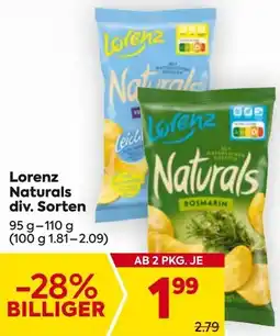 Billa Lorenz Naturals Angebot