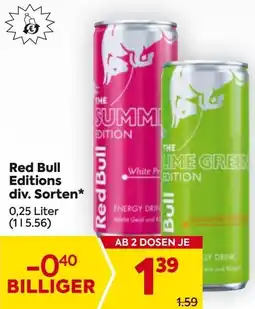 Billa Red Bull Editions Angebot