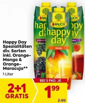 Billa Happy Day Spezialitäten Angebot