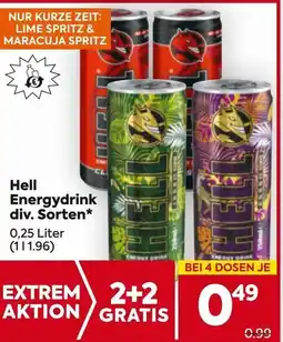 Billa Hell Energydrink Angebot