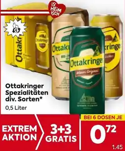 Billa Ottakringer Spezialitäten Angebot