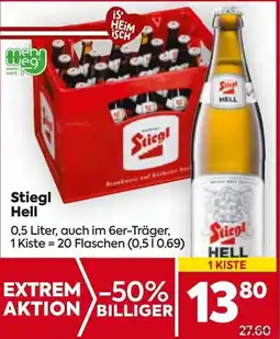 Billa Stiegl Hell Angebot