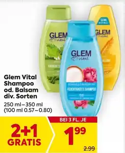 Billa Glem Vital Shampoo Angebot