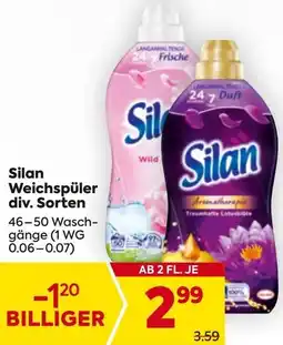 Billa Silan Weichspüler Angebot