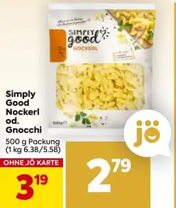 Billa Simply Good Nockerl od Gnocchi Angebot